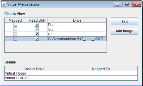 drac 5 virtual media activex plugin